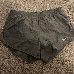 Nike running shorts grey with a pattern size small!